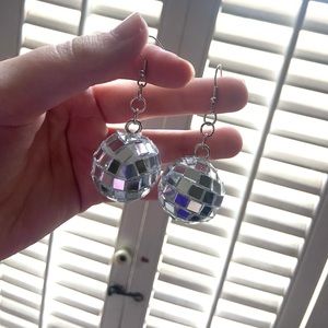 Disco Ball Earrings!